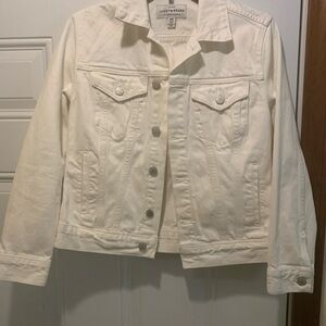 Lucky Brand Women’s Small white denim jacket